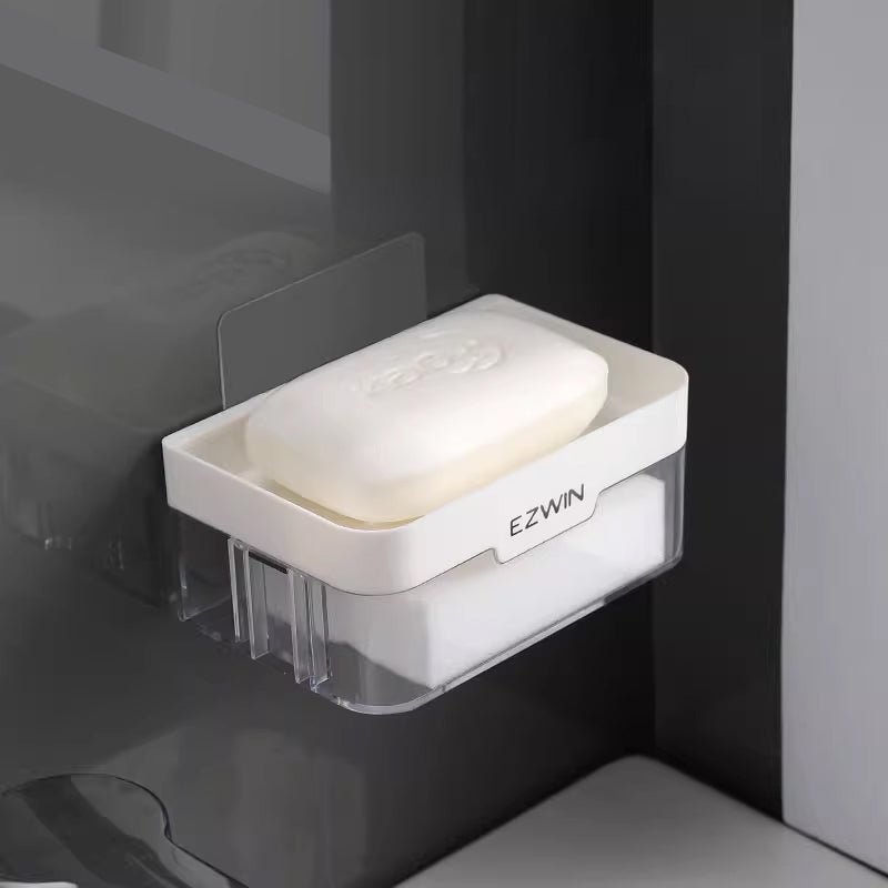 GonQin Clear Soap Holder Wall Mounted - GonQin