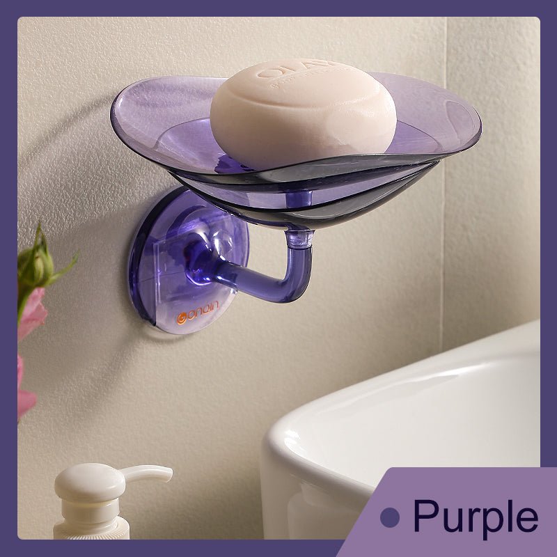 GonQin Petal Soap Holder Bathroom Wall Mounted Soap Saver - GonQin