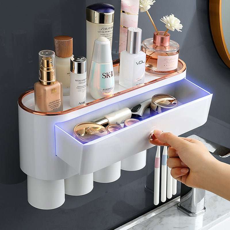 GonQin Toothpaste Hold With Drawer-type Storage Box - GonQin